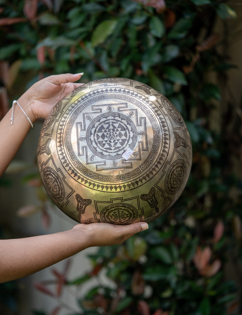 Kalachakra Mandala Singing Bowl - Himalayas Shop