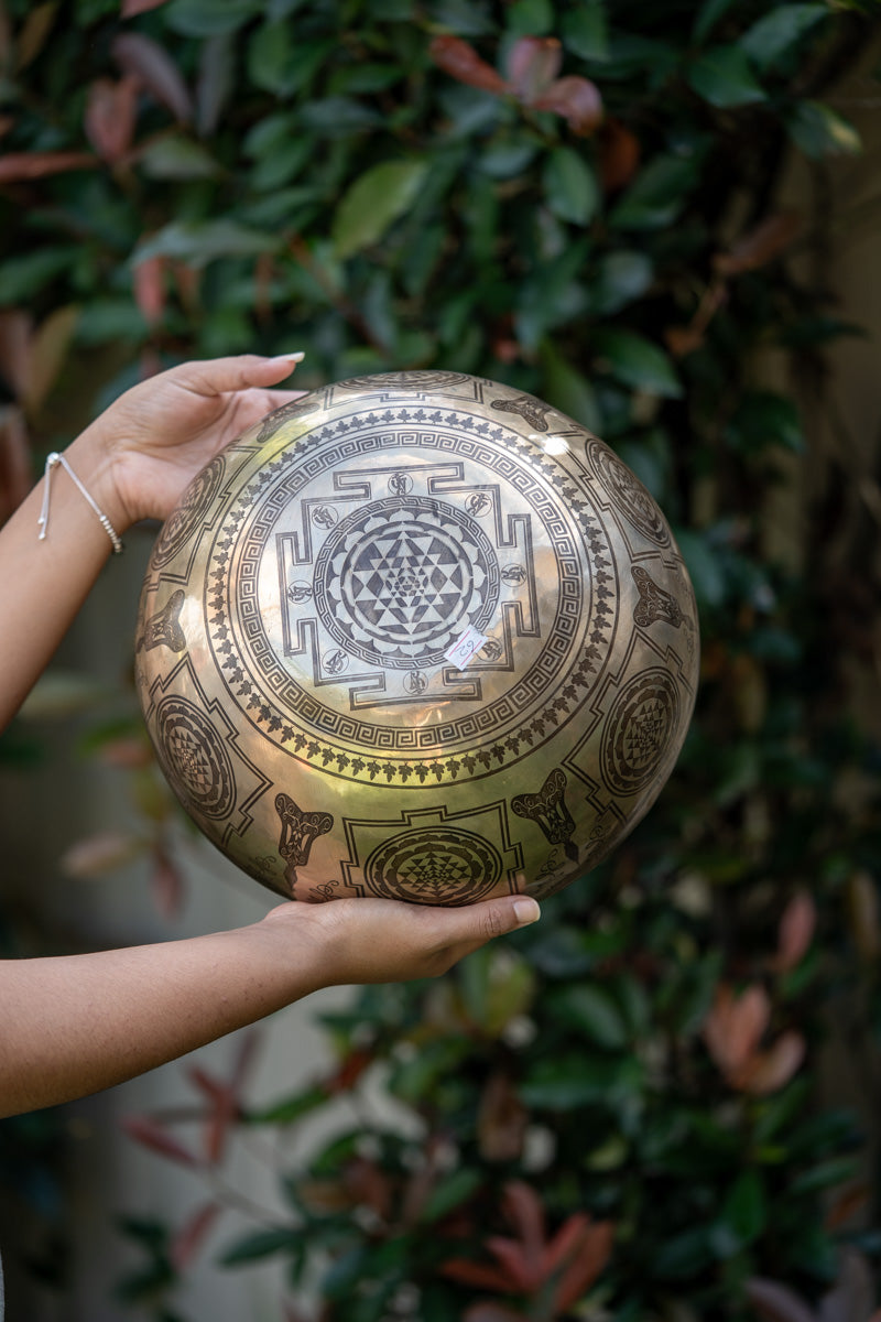 Kalachakra Mandala Singing Bowl - Himalayas Shop