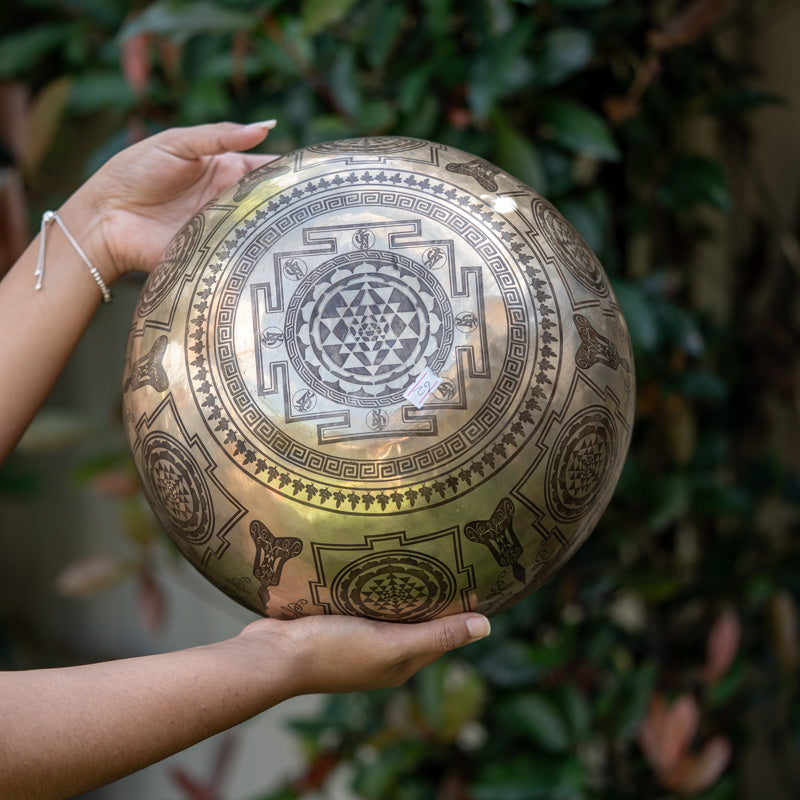 Kalachakra Mandala Singing Bowl - Himalayas Shop