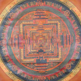 Kalachakra Mandala Thangka Painting for spirituality.