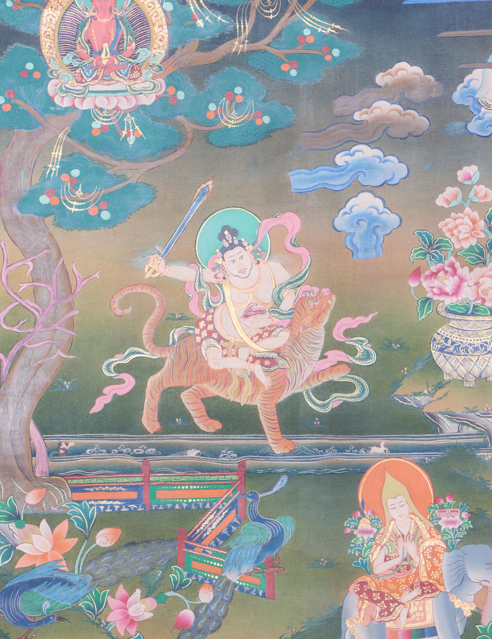 Kuber Thangka for wealth and prosperity.