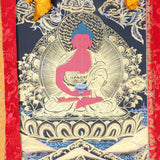 Amitabha Brocade Thangka Painting for enlightenment.