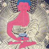 Amitabha Brocade Thangka Painting for enlightenment.