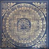 Mahakala Kalachakra Mandala Thangka