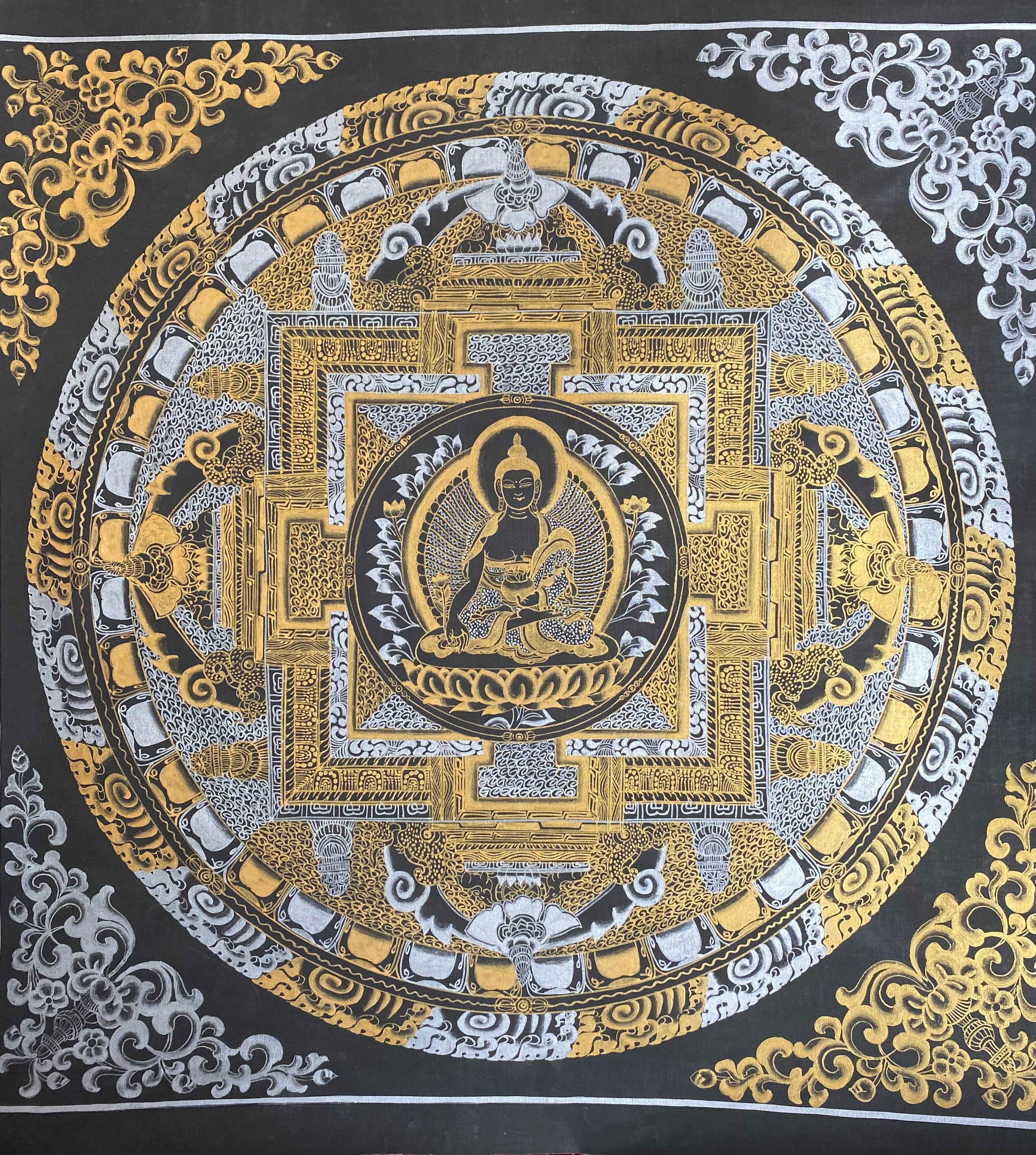 Kalachakra Mandala Thangka