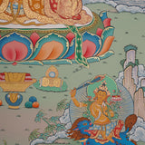 Manjushree Thangka Painting - Wall hanging decor