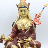 Guru Rinpoche Statue serves as a focal point for devotion, meditation, and spiritual practice.