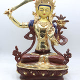 Manjushri Statue for guarding against ignorance and aiding in spiritual progress.