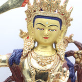 Manjushri Statue for guarding against ignorance and aiding in spiritual progress.