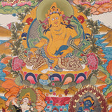 5 Zambala Thangka Painting - Himalayas Shop