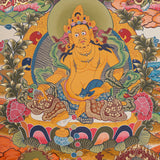 5 Zambala Thangka Painting - Himalayas Shop