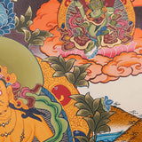 5 Zambala Thangka Painting - Himalayas Shop