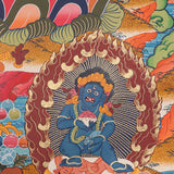 5 Zambala Thangka Painting - Himalayas Shop