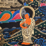 Amitabha Buddha Thangka - Handpainted Art