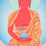 Amitabha Buddha Thangka - Tibetan Painting