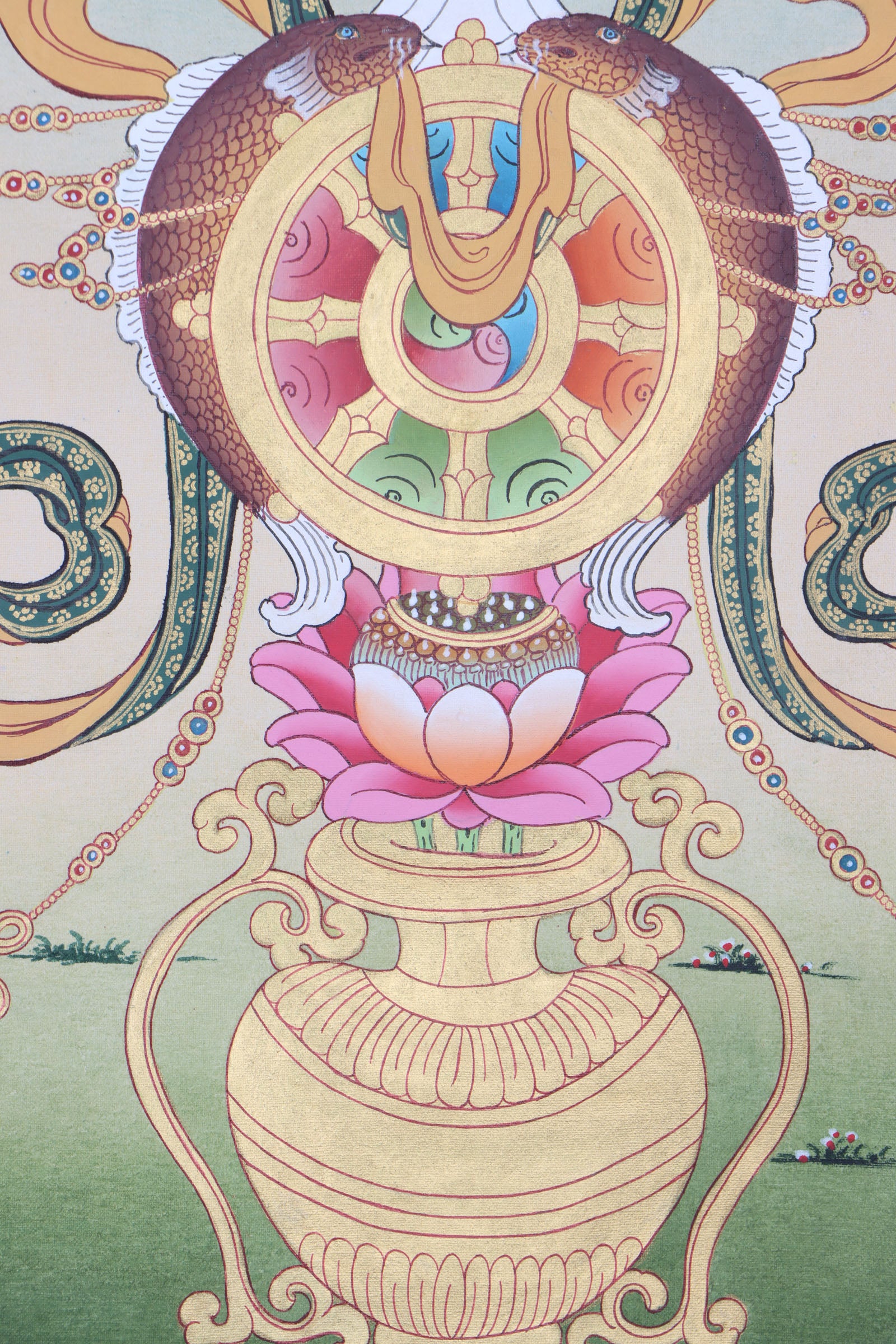 Asthamangal Thangka for spiritual guidance and protection.