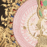 Avalokeshwor Thangka Painting for wall hanging decor.