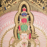 Avalokeshwor Thangka Painting for wall hanging decor.