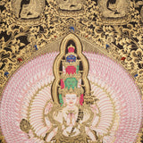 Avalokeshwor Thangka Painting for wall hanging decor.