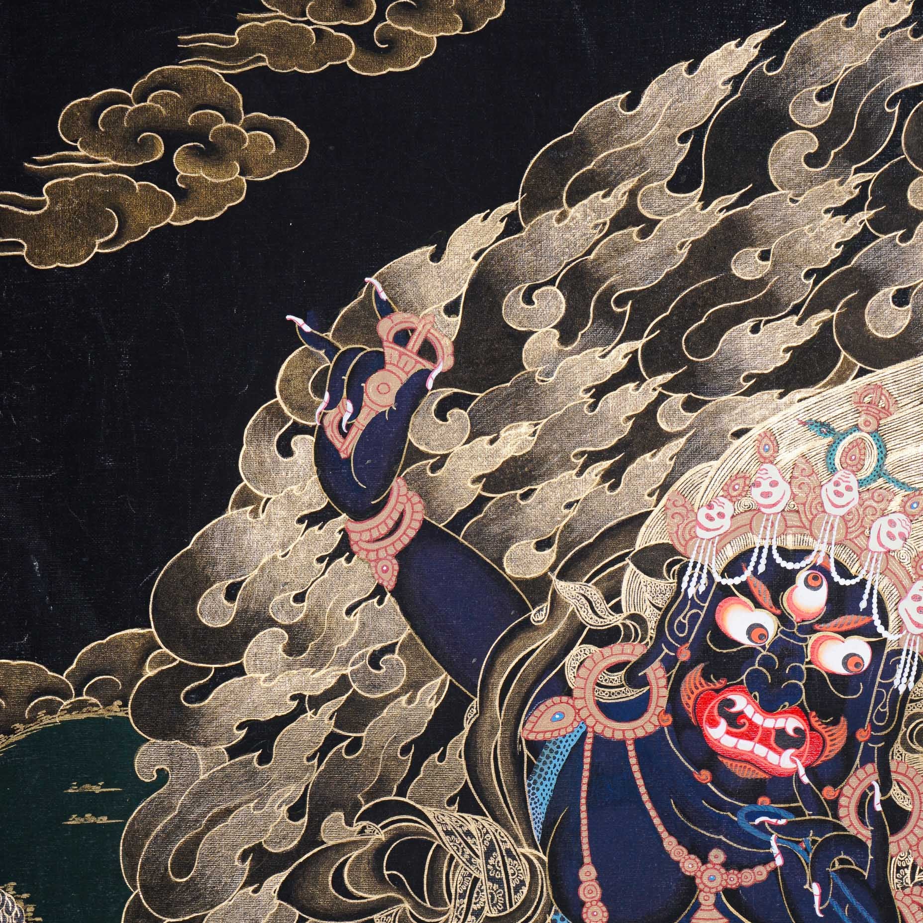 Vajrapani Thangka Painting