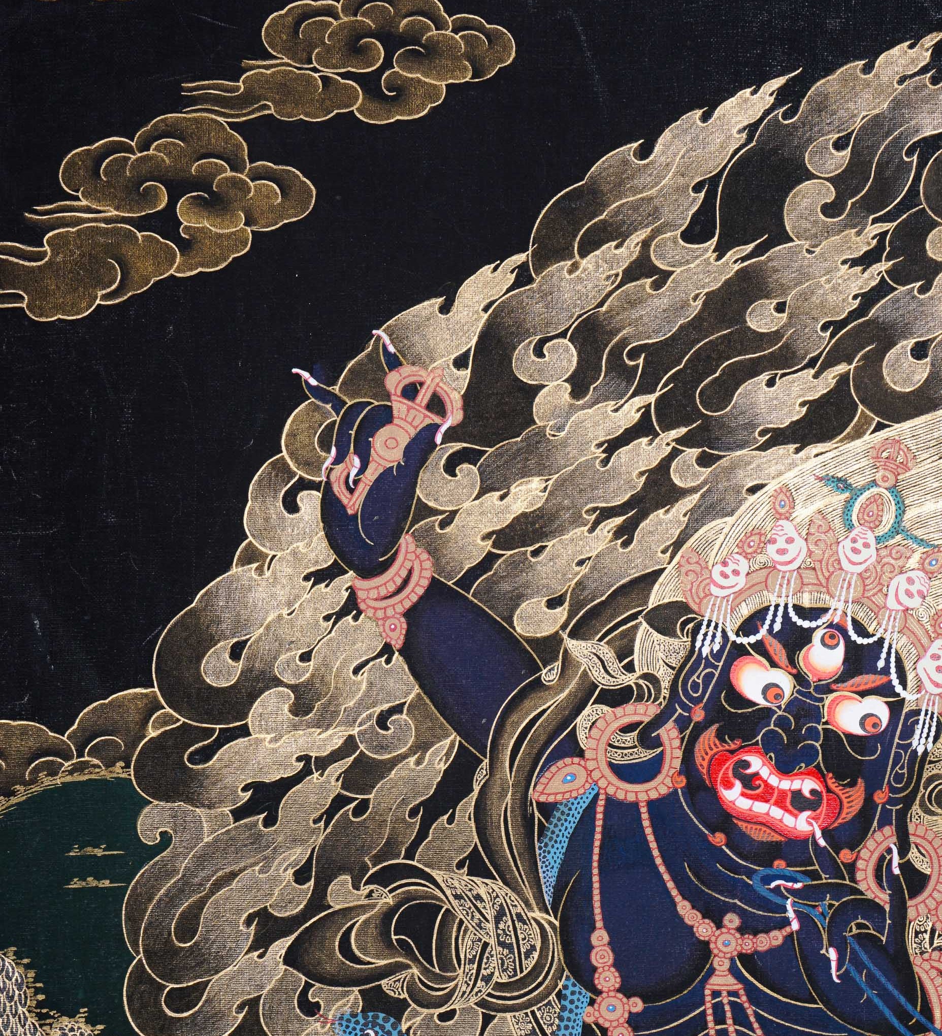 Vajrapani Thangka Painting