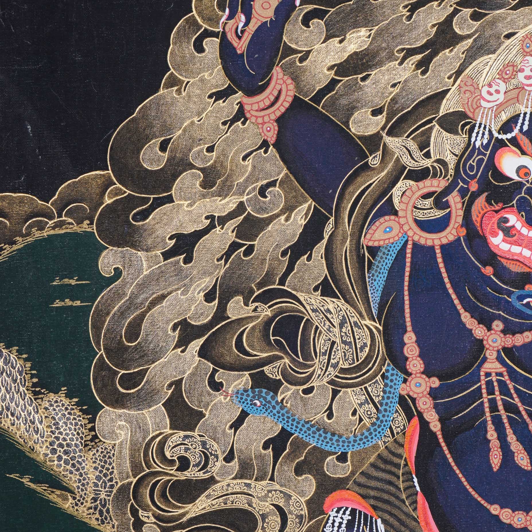 Vajrapani Thangka Painting