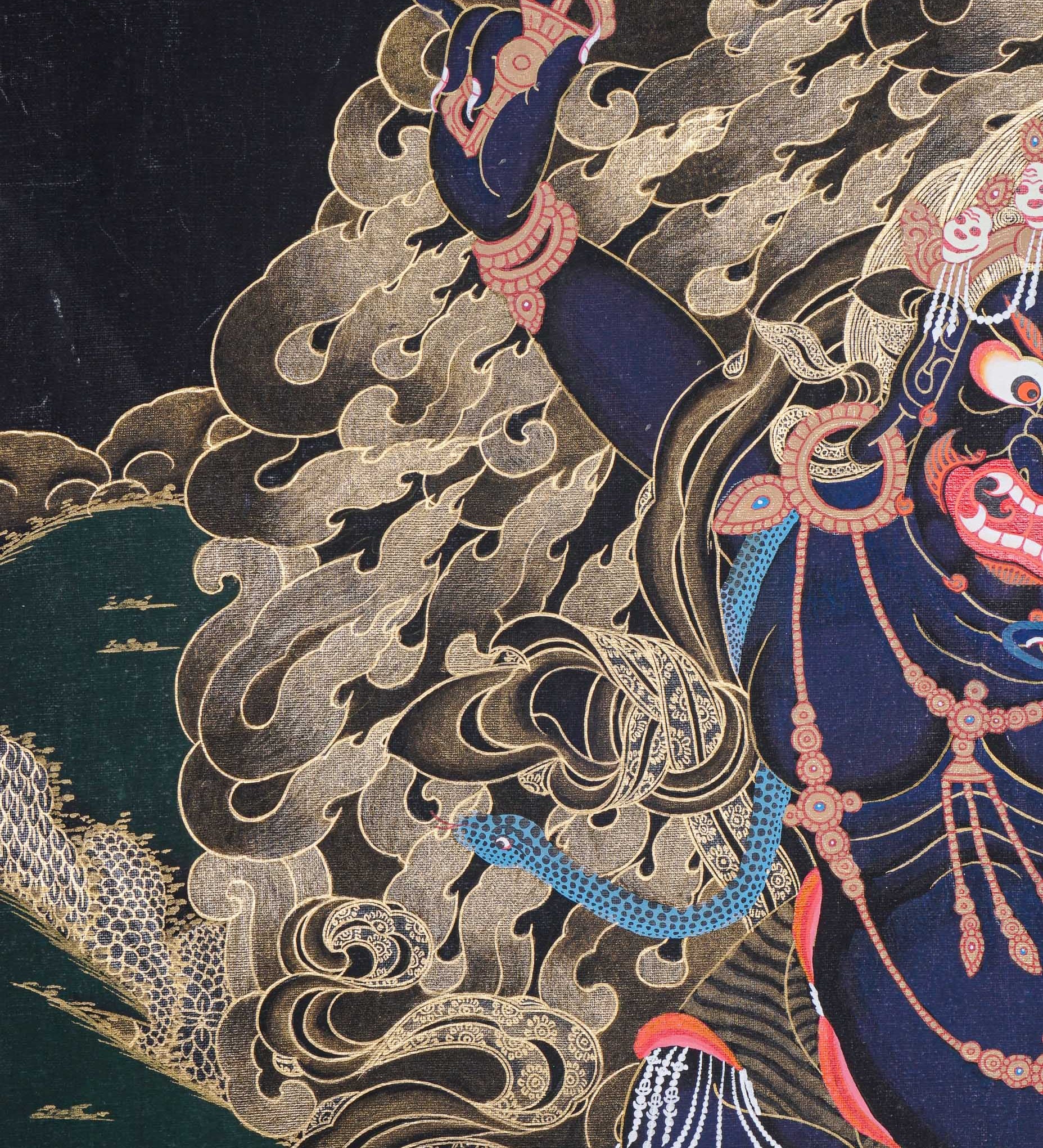 Vajrapani Thangka Painting