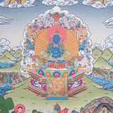 Vajradhara Thangka for spirituality and meditation 