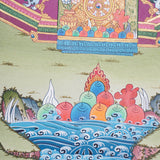 Vajradhara Thangka for spirituality and meditation 