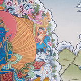 Vajradhara Thangka for spirituality and meditation 