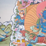 Vajradhara Thangka for spirituality and meditation 