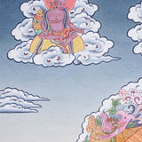 Vajradhara Thangka for spirituality and meditation 