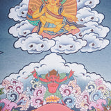 Vajradhara Thangka for spirituality and meditation 