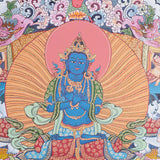 Vajradhara Thangka for spirituality and meditation 