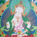 Vajrasattva Thangka Painting - Tibetan Art