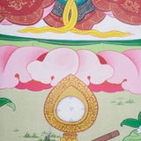 Vajrasattva Thangka Painting - Tibetan Art