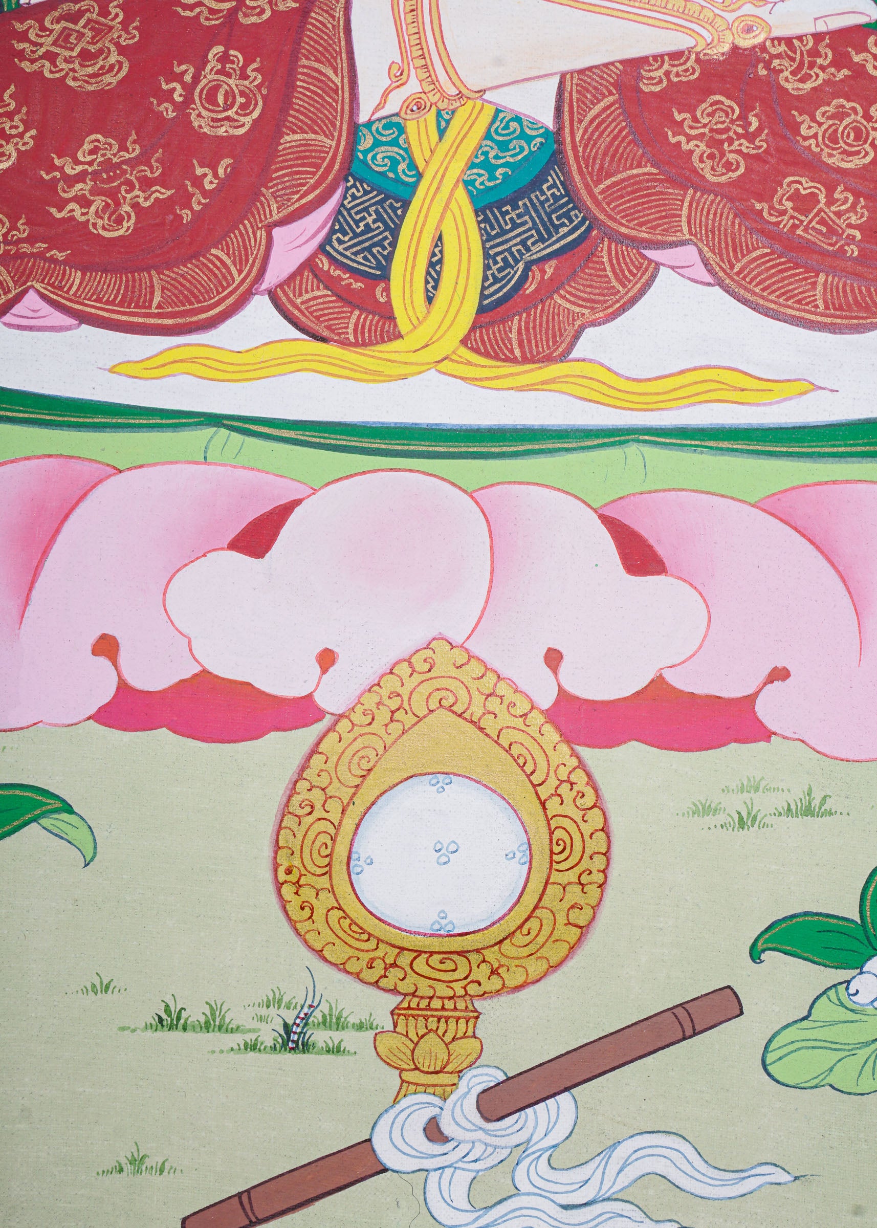 Vajrasattva Thangka Painting - Tibetan Art