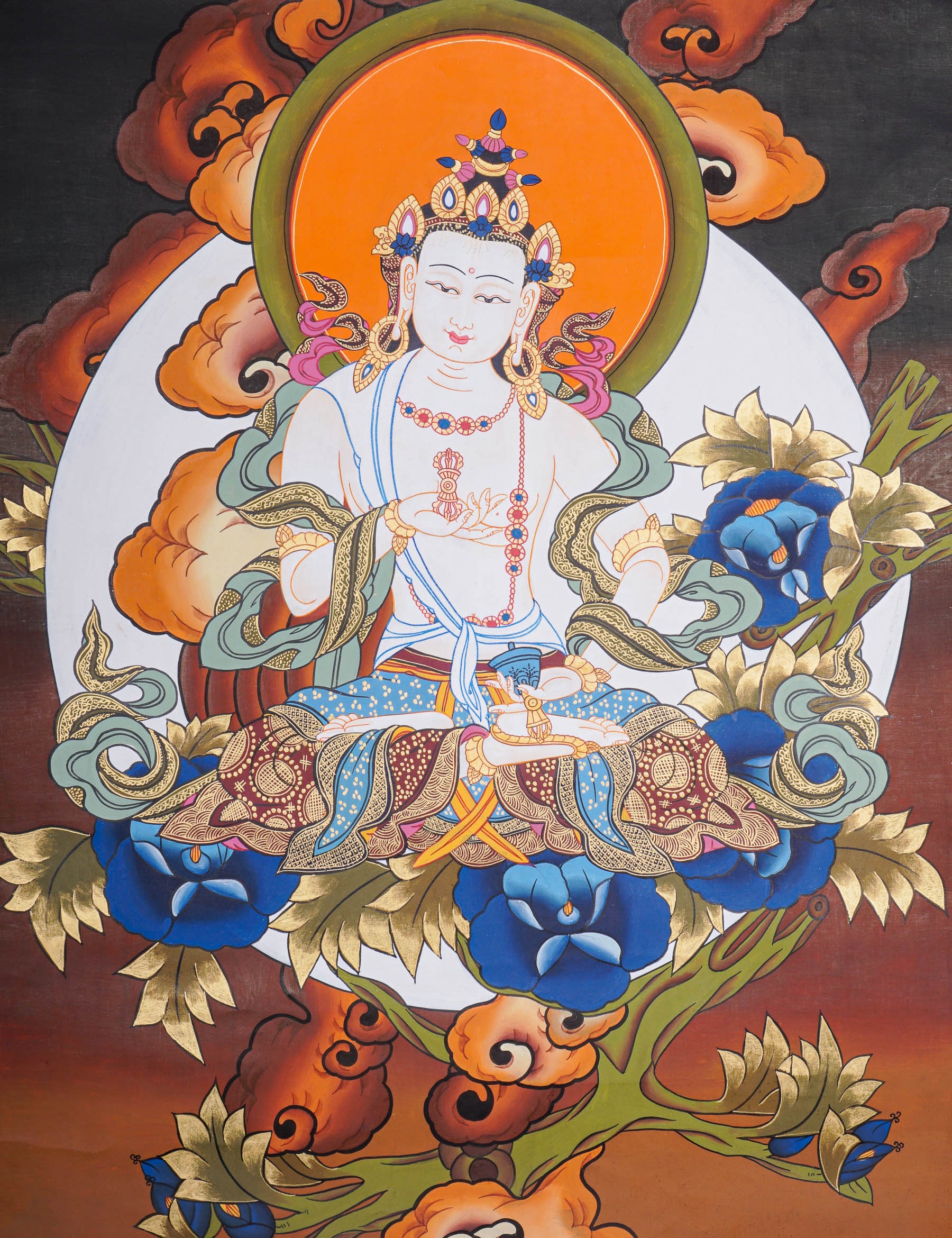 Vajrasattva Thangka - Tibetan Painting