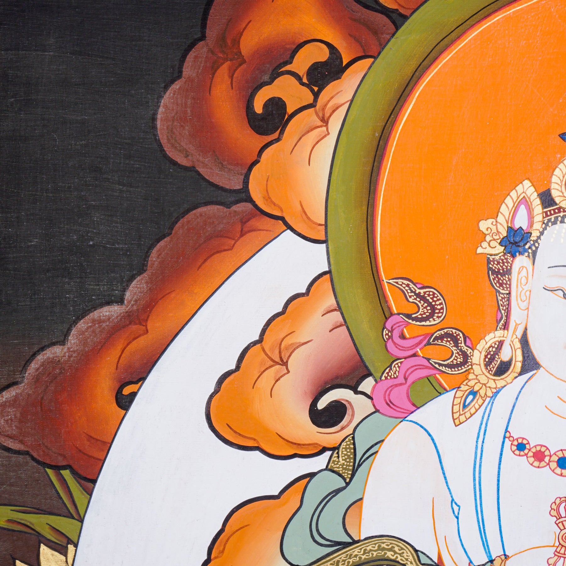 Vajrasattva Thangka - Tibetan Painting