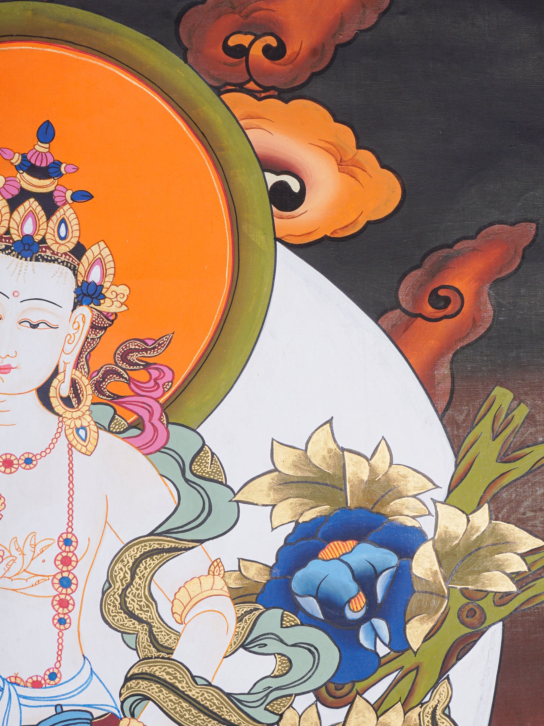 Vajrasattva Thangka - Tibetan Painting