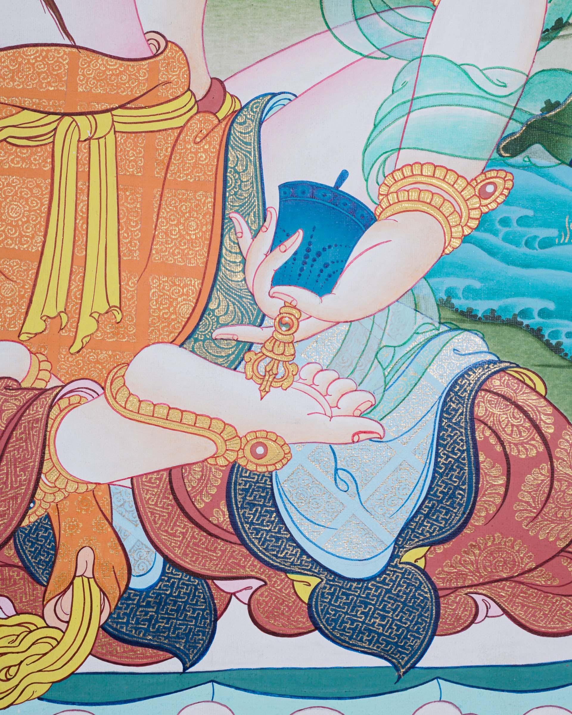 Vajra Shakti Tibetan Thangka art