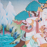 Vajra Shakti Tibetan Thangka art