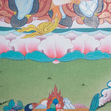 Vajra Shakti Tibetan Thangka art