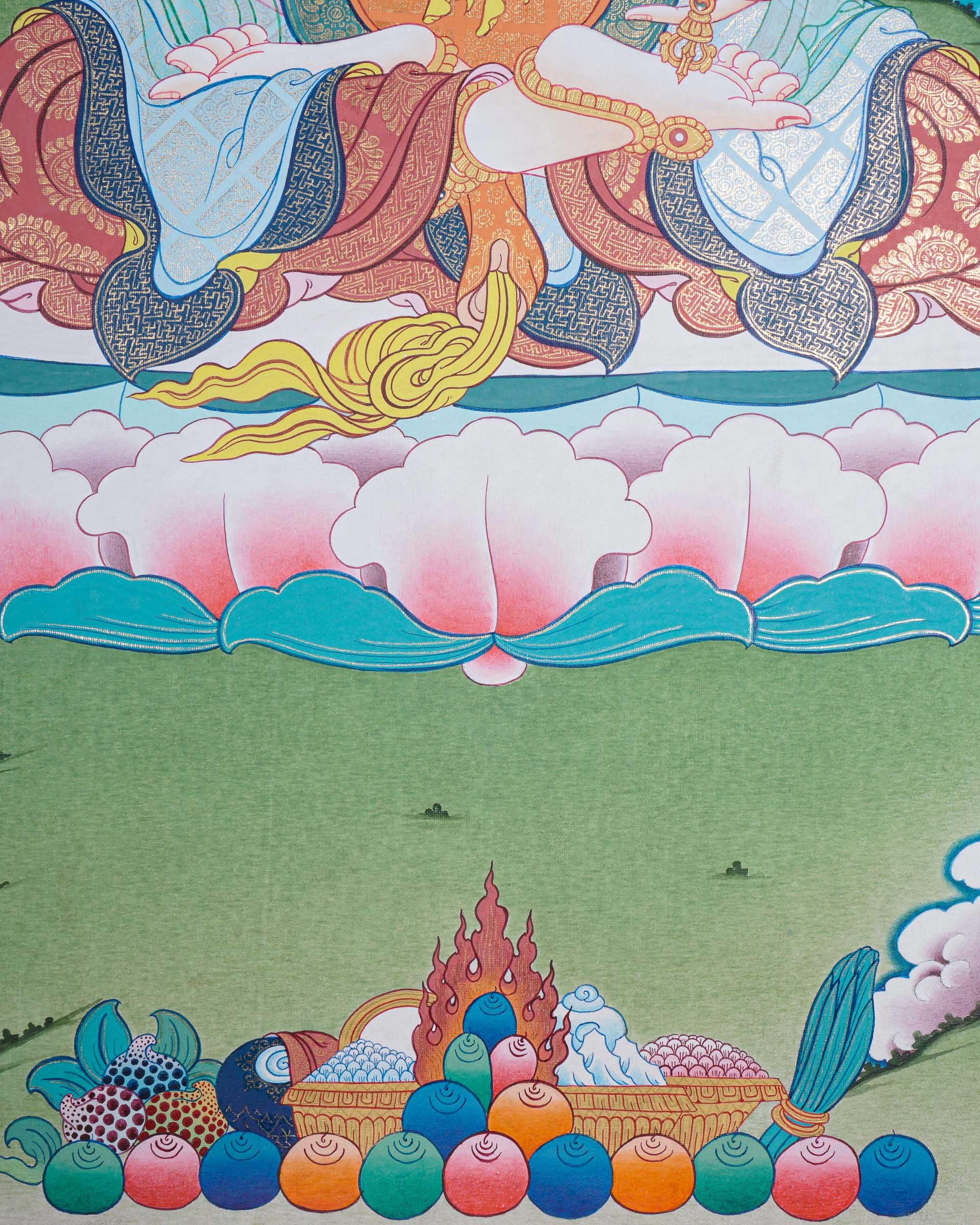 Vajra Shakti Tibetan Thangka art