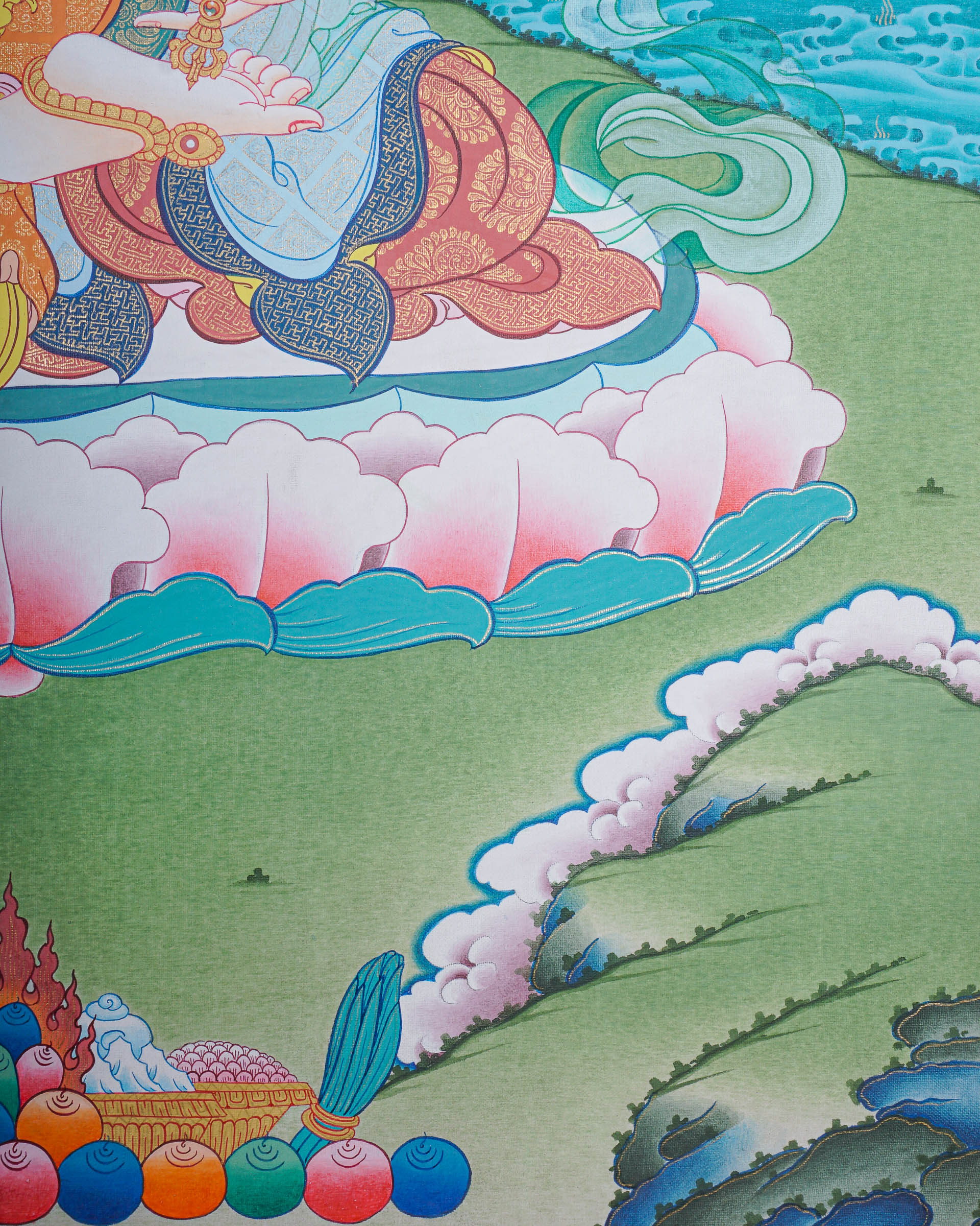 Vajra Shakti Tibetan Thangka art