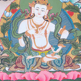 Vajrasattva Thangka Painting for spiritual creativity.