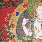 Chengresi Thangka Painting - Tibetan Art