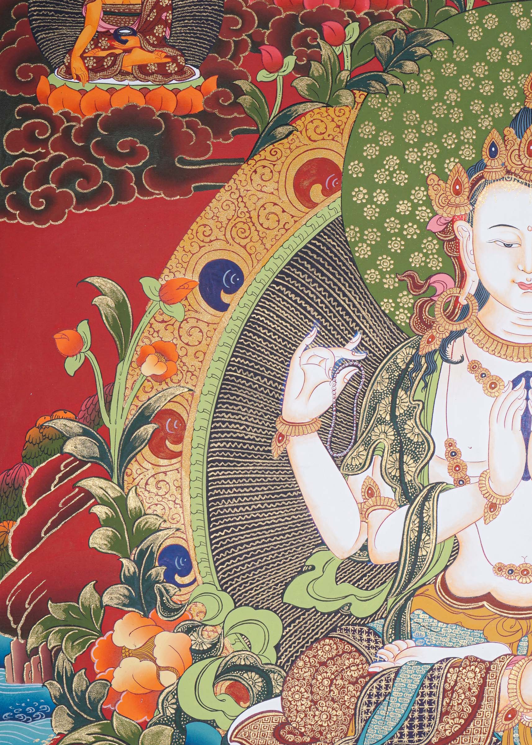 Chengresi Thangka Painting - Tibetan Art