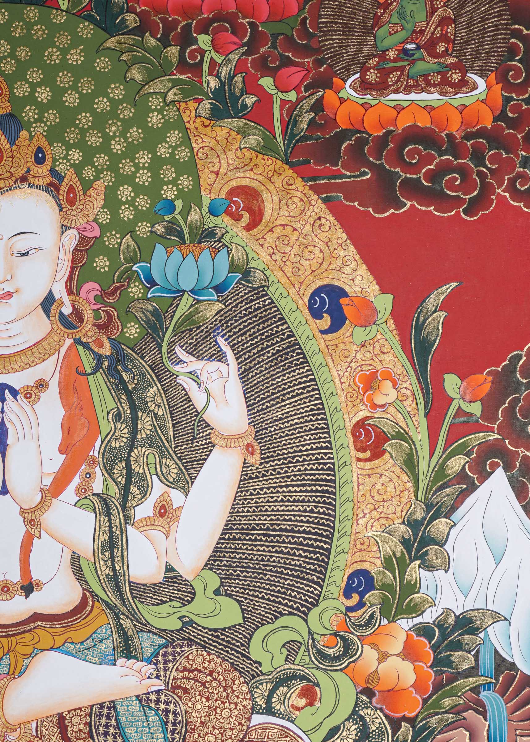 Chengresi Thangka Painting - Tibetan Art