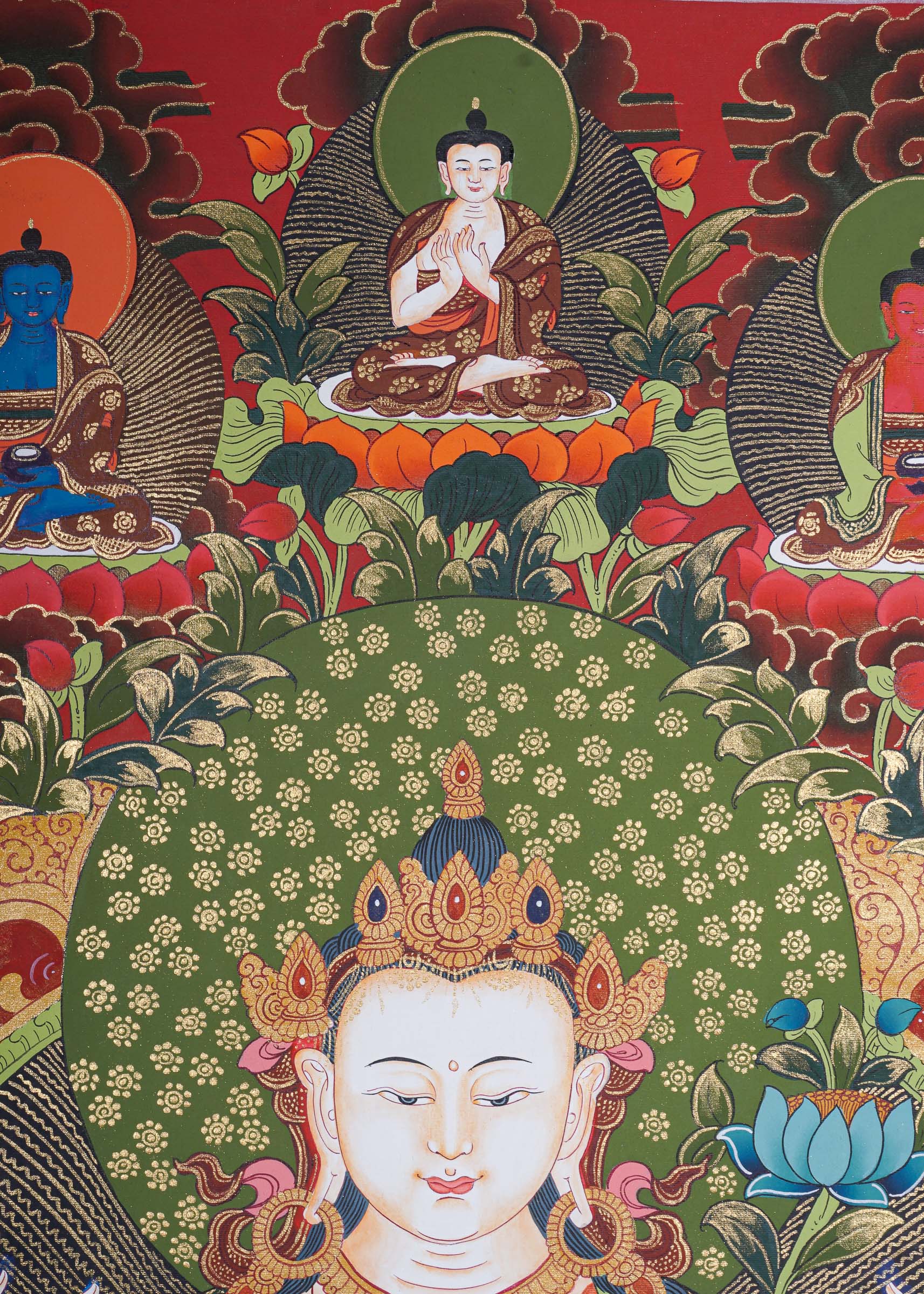 Chengresi Thangka Painting - Tibetan Art